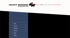 Desktop Screenshot of creativmessebau.com